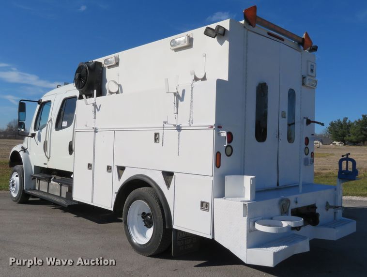 image for item DI3967 2010 Freightliner Business Class M2  Crew Cab utility truck