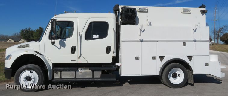 image for item DI3967 2010 Freightliner Business Class M2  Crew Cab utility truck