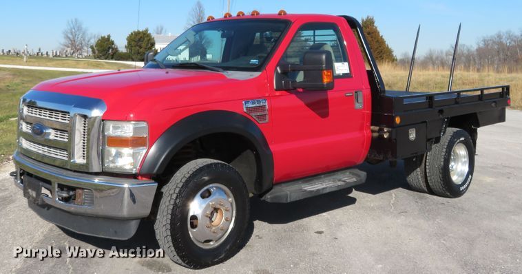 image for item DI3968 2008 Ford F350 Super Duty XLT  bale bed pickup truck