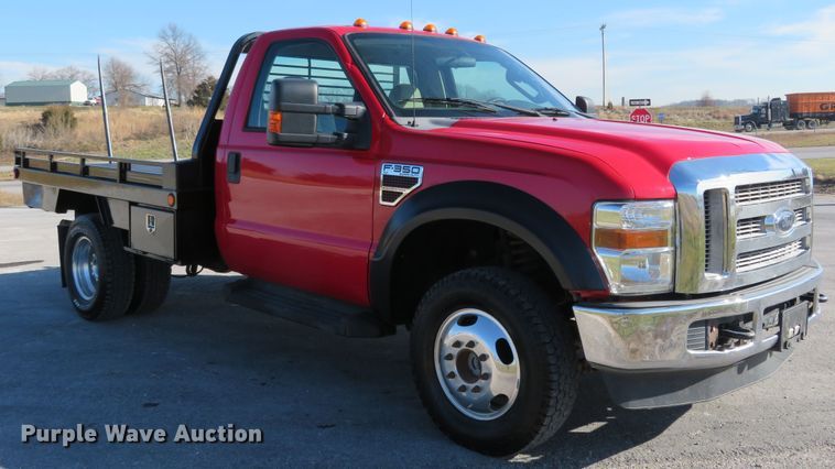 image for item DI3968 2008 Ford F350 Super Duty XLT  bale bed pickup truck