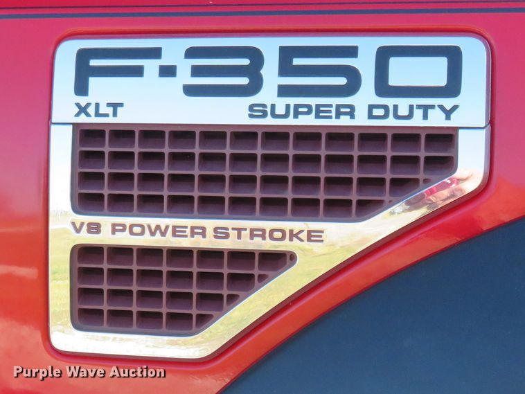 image for item DI3968 2008 Ford F350 Super Duty XLT  bale bed pickup truck