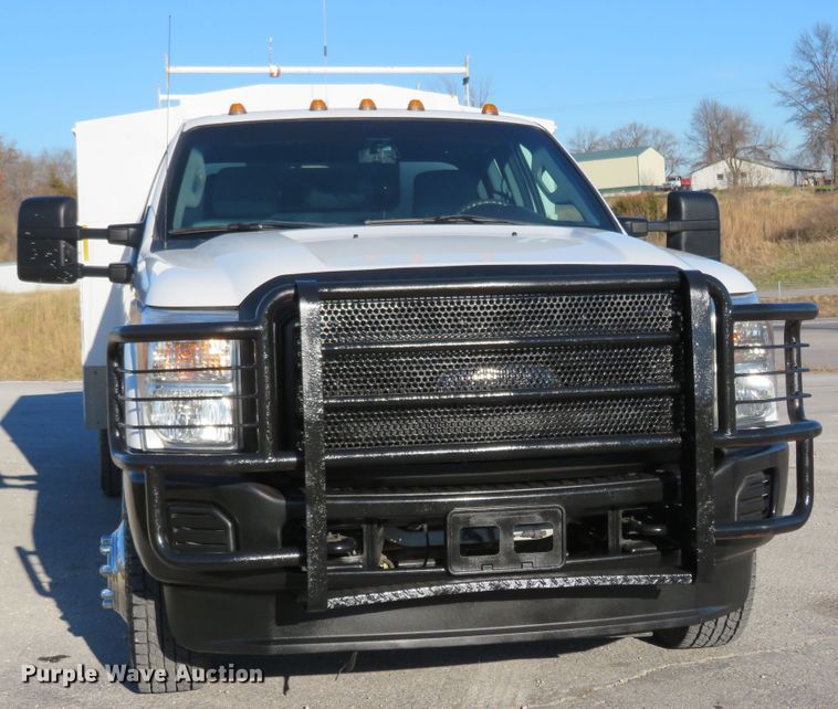 image for item DI3971 2012 Ford F350 Super Duty XL  SuperCab utility bed pickup truck