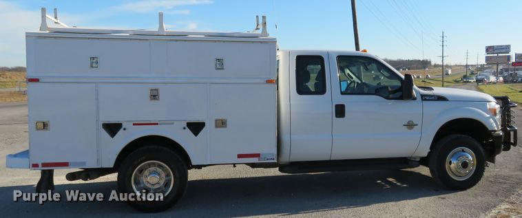 image for item DI3971 2012 Ford F350 Super Duty XL  SuperCab utility bed pickup truck