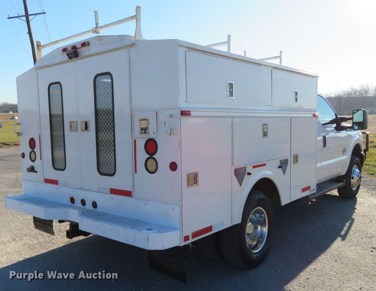image for item DI3971 2012 Ford F350 Super Duty XL  SuperCab utility bed pickup truck