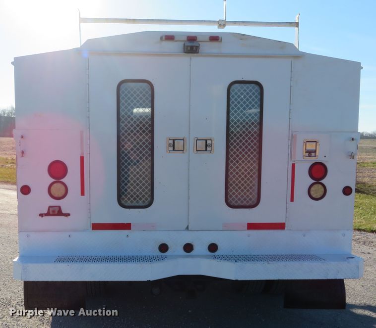 image for item DI3971 2012 Ford F350 Super Duty XL  SuperCab utility bed pickup truck