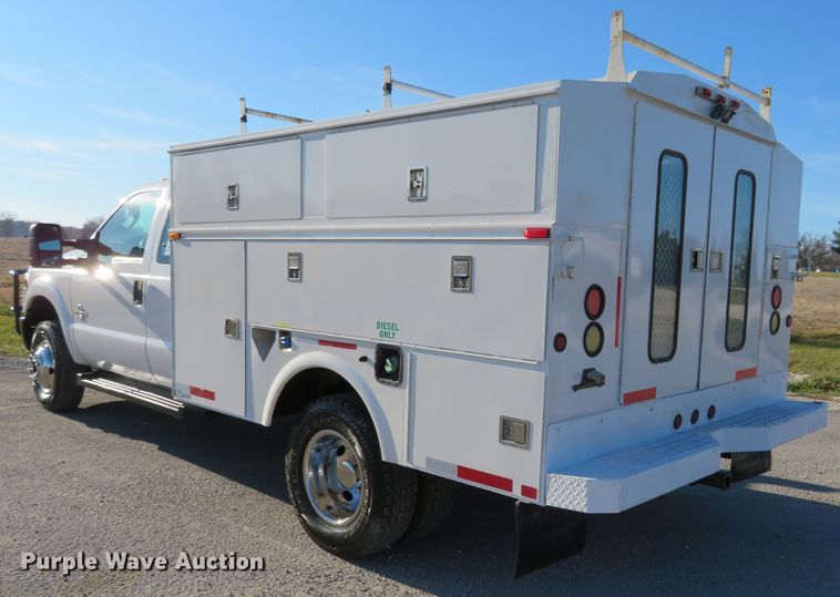 image for item DI3971 2012 Ford F350 Super Duty XL  SuperCab utility bed pickup truck