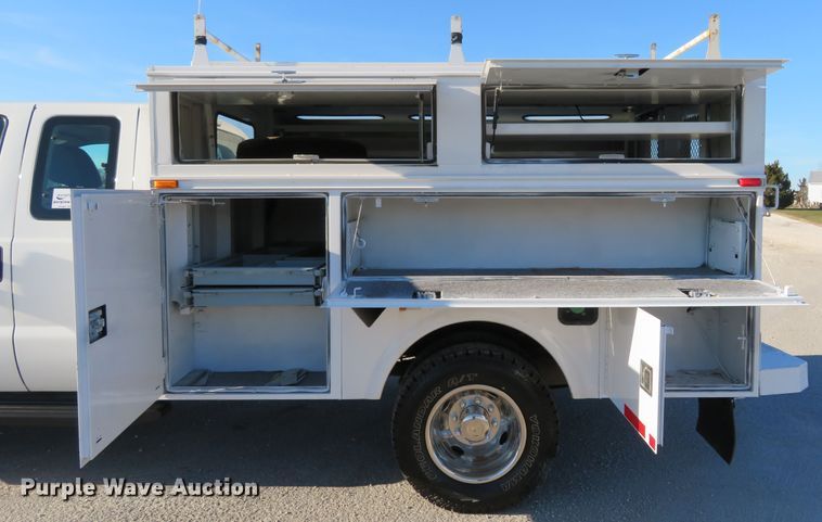 image for item DI3971 2012 Ford F350 Super Duty XL  SuperCab utility bed pickup truck