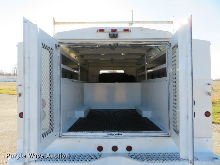 image for item DI3971 2012 Ford F350 Super Duty XL  SuperCab utility bed pickup truck