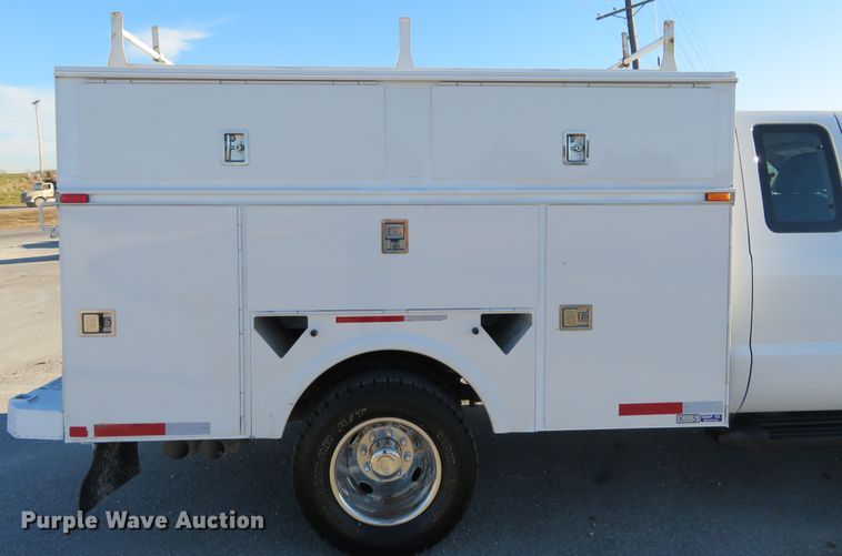 image for item DI3971 2012 Ford F350 Super Duty XL  SuperCab utility bed pickup truck