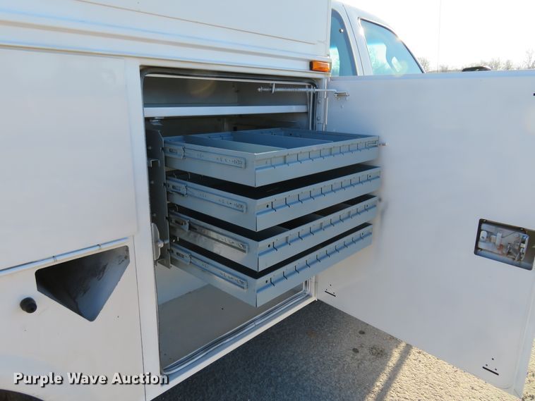 image for item DI3971 2012 Ford F350 Super Duty XL  SuperCab utility bed pickup truck
