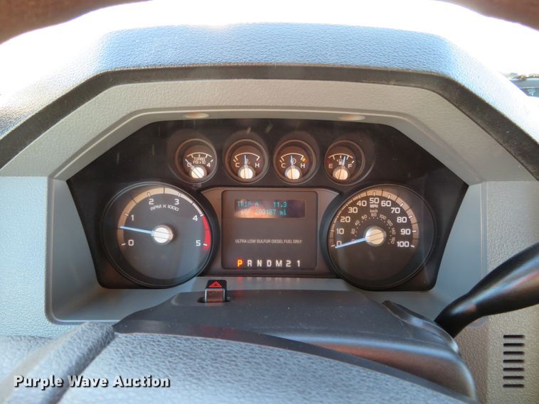 image for item DI3971 2012 Ford F350 Super Duty XL  SuperCab utility bed pickup truck