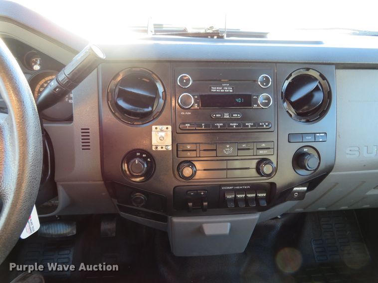 image for item DI3971 2012 Ford F350 Super Duty XL  SuperCab utility bed pickup truck