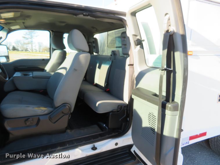 image for item DI3971 2012 Ford F350 Super Duty XL  SuperCab utility bed pickup truck