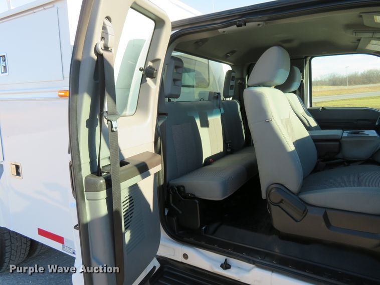 image for item DI3971 2012 Ford F350 Super Duty XL  SuperCab utility bed pickup truck