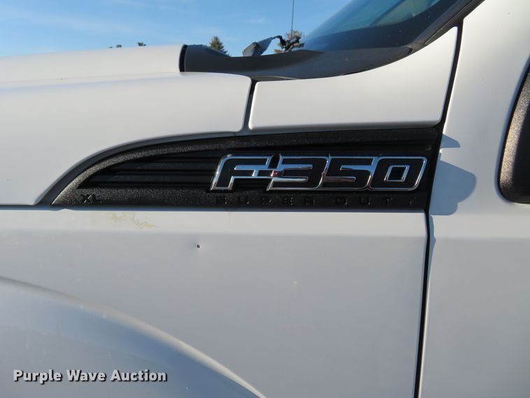 image for item DI3971 2012 Ford F350 Super Duty XL  SuperCab utility bed pickup truck