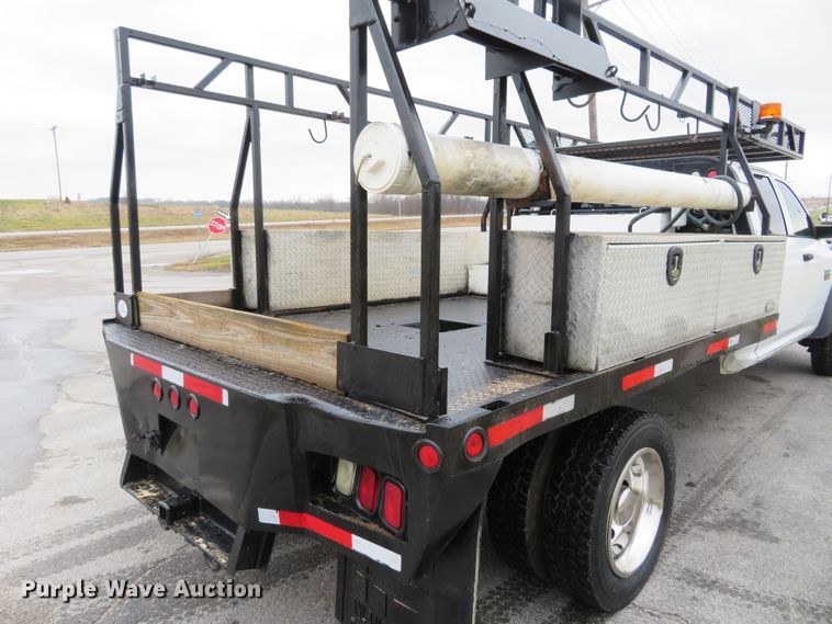 image for item DI3978 2012 Dodge Ram 5500HD  Crew Cab flatbed truck