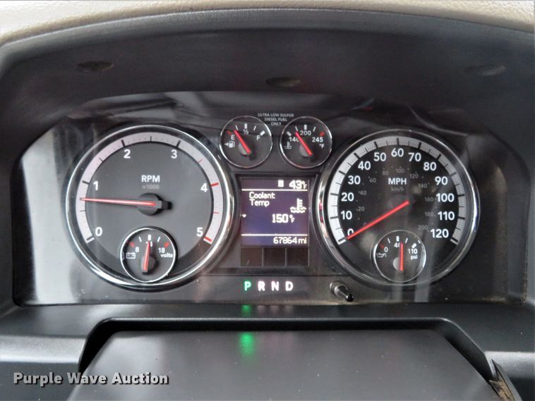 image for item DI3978 2012 Dodge Ram 5500HD  Crew Cab flatbed truck