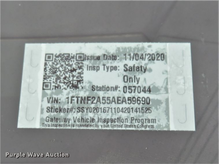 image for item DI3980 2010 Ford F250 Super Duty XL  pickup truck