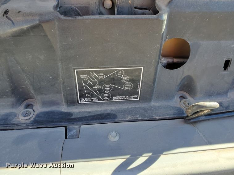 image for item DI5019 2001 Ford Econoline E450 Super Duty  Blue Bird school bus