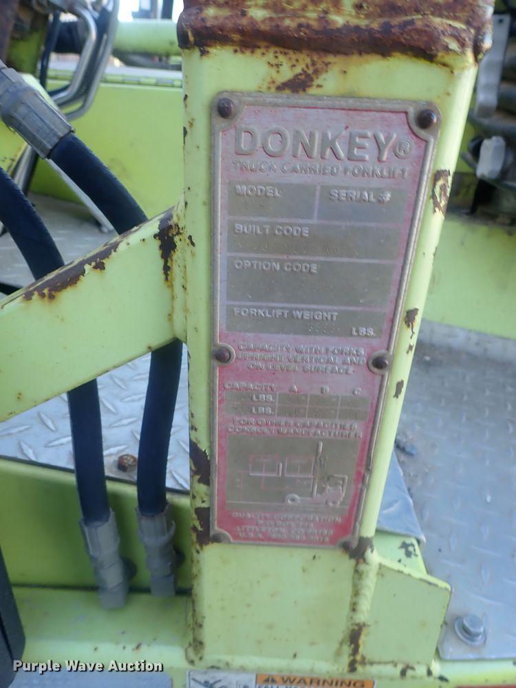 image for item DI7312 Donkey 12-3K  piggyback forklift