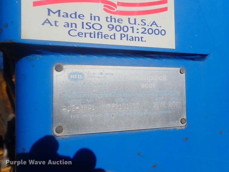 image for item DI7412 2008 Mack LEU613  refuse truck