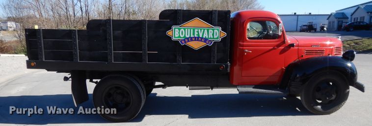 image for item DI8094 1947 Dodge WF-32  flatbed truck