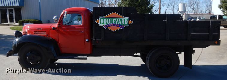 image for item DI8094 1947 Dodge WF-32  flatbed truck