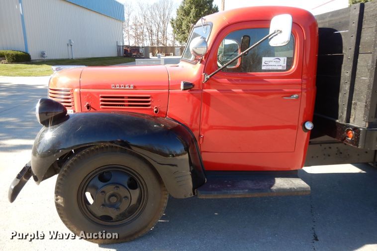 image for item DI8094 1947 Dodge WF-32  flatbed truck