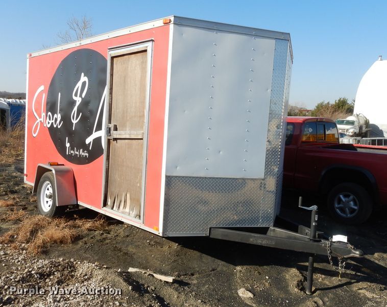 image for item DI8135 2010 Arising Industries 712VSRW enclosed cargo trailer