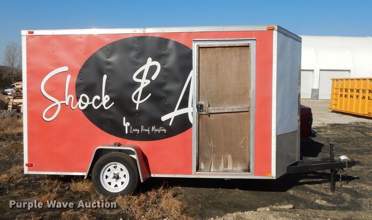 image for item DI8135 2010 Arising Industries 712VSRW enclosed cargo trailer