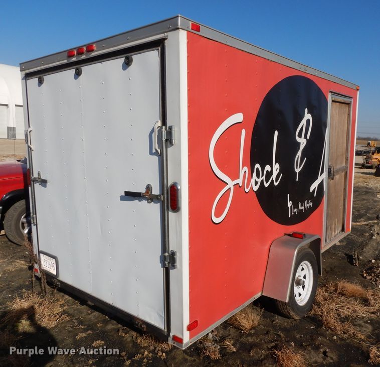 image for item DI8135 2010 Arising Industries 712VSRW enclosed cargo trailer