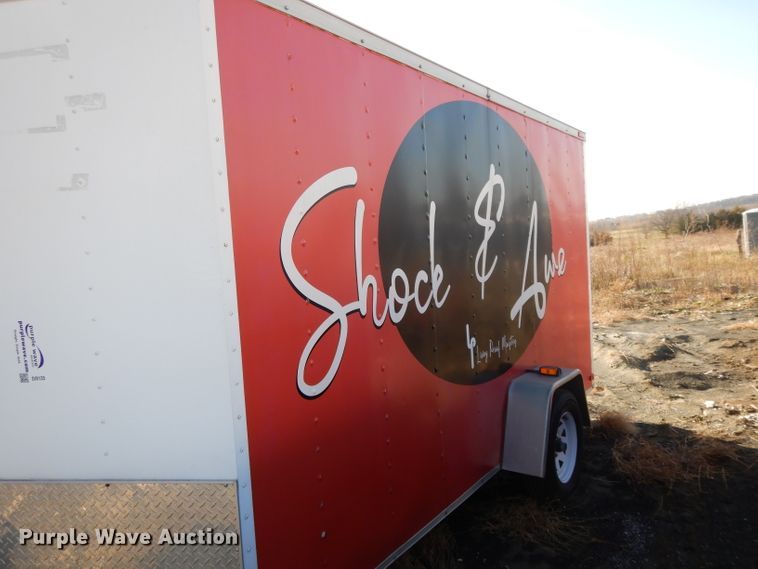 image for item DI8135 2010 Arising Industries 712VSRW enclosed cargo trailer