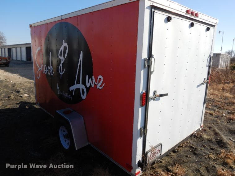 image for item DI8135 2010 Arising Industries 712VSRW enclosed cargo trailer