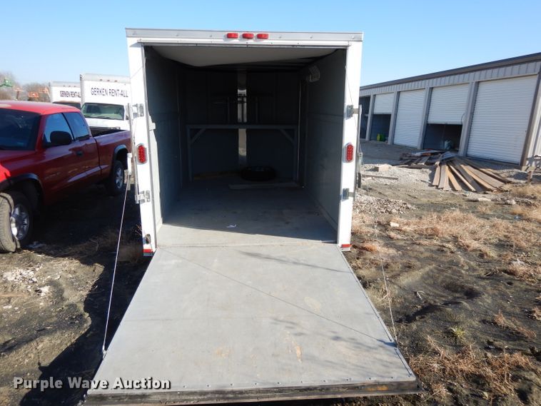 image for item DI8135 2010 Arising Industries 712VSRW enclosed cargo trailer