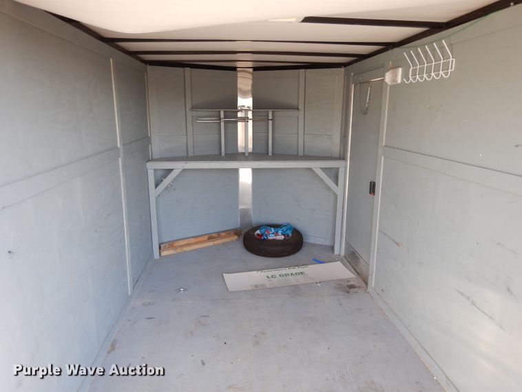 image for item DI8135 2010 Arising Industries 712VSRW enclosed cargo trailer