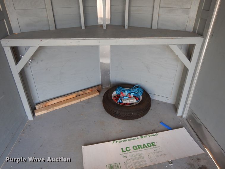 image for item DI8135 2010 Arising Industries 712VSRW enclosed cargo trailer