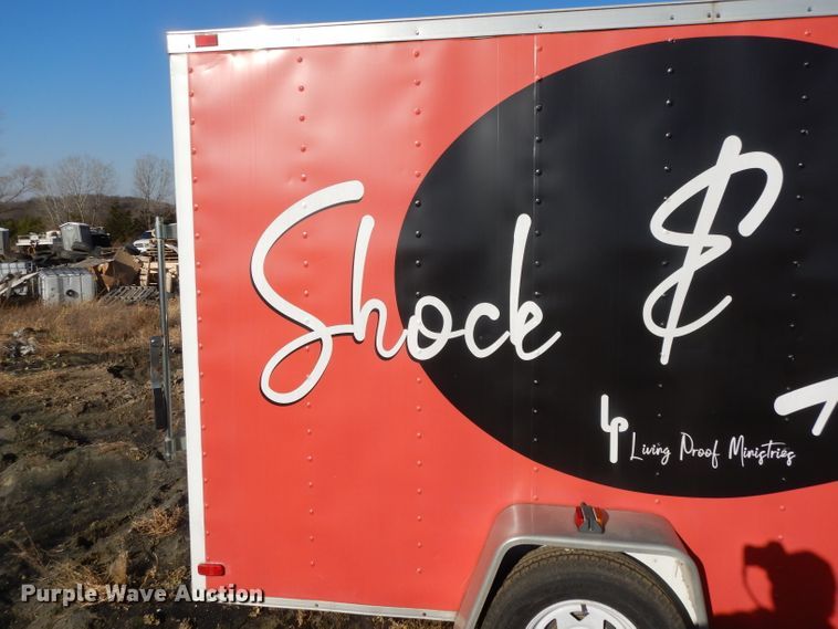 image for item DI8135 2010 Arising Industries 712VSRW enclosed cargo trailer