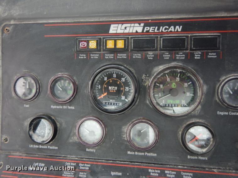 image for item DI8170 1998 Elgin Pelican P  street sweeper