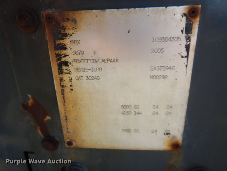 image for item DI8207 2005 Princeton PBX  piggyback forklift