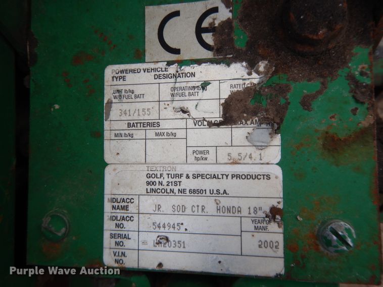 image for item DI8219 (3) Ryan sod cutters