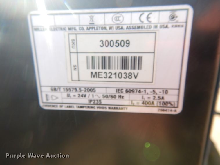 image for item DI8222 Miller Aluma Power 450MPA welder