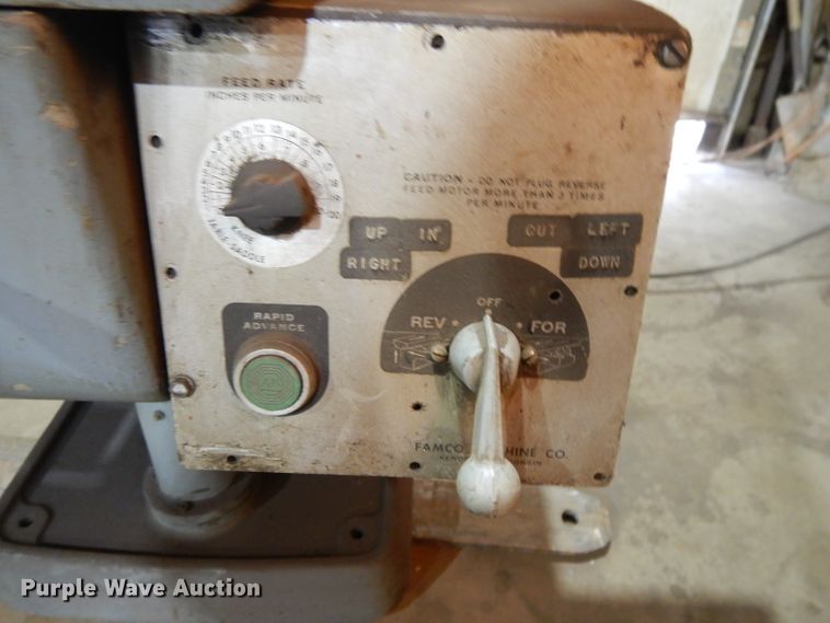 image for item DI8224 Falco 100 vertical mill