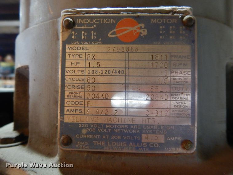 image for item DI8224 Falco 100 vertical mill