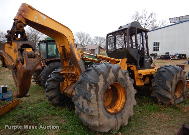 image for item DJ0338 John Deere 648D skidder
