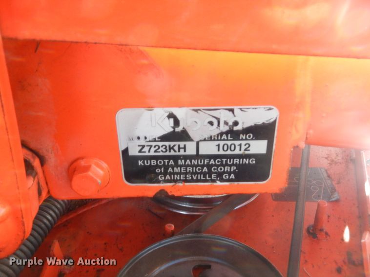 image for item DJ2149 Kubota Z723KH  ZTR lawn mower