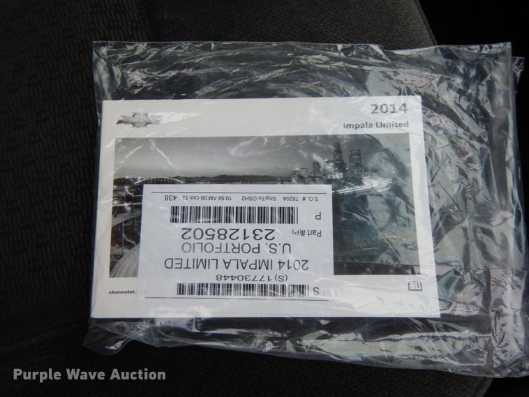 image for item DJ5806 2014 Chevrolet Impala Limited