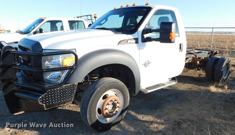 image for item DJ5846 2012 Ford F550 Super Duty XL  truck cab and chassis