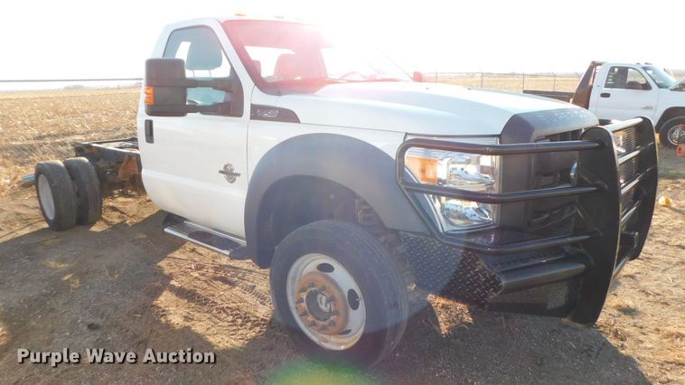 image for item DJ5846 2012 Ford F550 Super Duty XL  truck cab and chassis