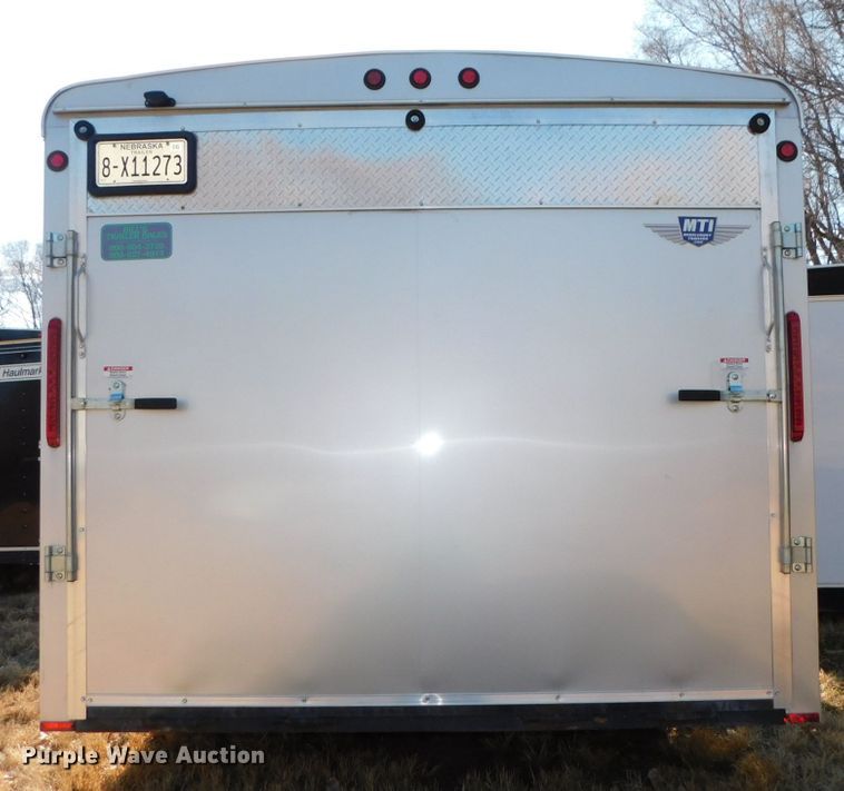 image for item DJ5852 2016 MTI MSCT 8.5X27TA3 enclosed cargo trailer