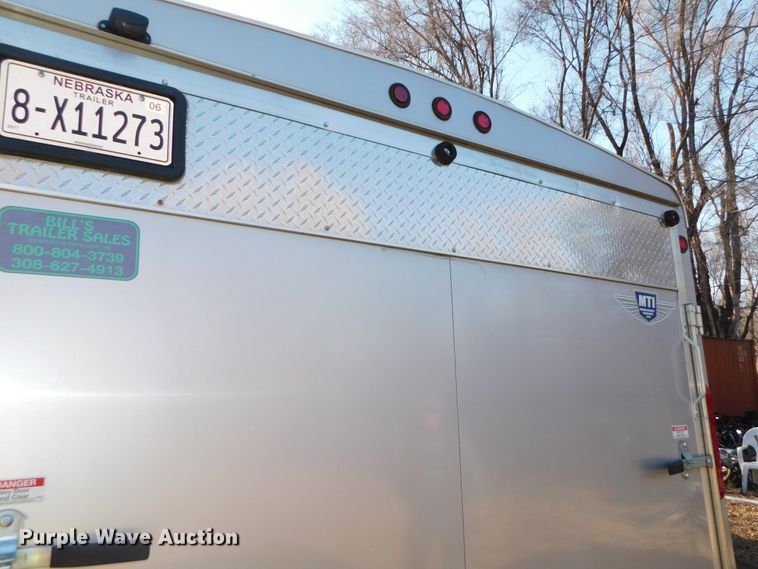 image for item DJ5852 2016 MTI MSCT 8.5X27TA3 enclosed cargo trailer